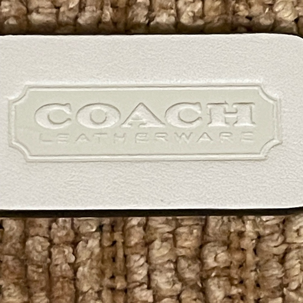 NEW... CHALK COACH Double Sided… EMBOSSED HANG TAG  $27